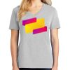 1-Hr Ladies V-Neck T-Shirt Thumbnail