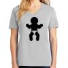 1-Hr Ladies V-Neck T-Shirt Thumbnail