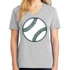 1-Hr Ladies V-Neck T-Shirt Thumbnail