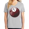 1-Hr Ladies V-Neck T-Shirt Thumbnail