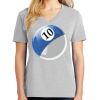 1-Hr Ladies V-Neck T-Shirt Thumbnail
