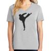 1-Hr Ladies V-Neck T-Shirt Thumbnail
