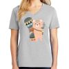 1-Hr Ladies V-Neck T-Shirt Thumbnail