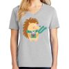 1-Hr Ladies V-Neck T-Shirt Thumbnail