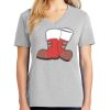 1-Hr Ladies V-Neck T-Shirt Thumbnail
