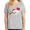 1-Hr Ladies V-Neck T-Shirt Thumbnail