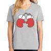 1-Hr Ladies V-Neck T-Shirt Thumbnail