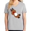 1-Hr Ladies V-Neck T-Shirt Thumbnail