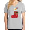 1-Hr Ladies V-Neck T-Shirt Thumbnail