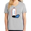 1-Hr Ladies V-Neck T-Shirt Thumbnail