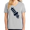 1-Hr Ladies V-Neck T-Shirt Thumbnail