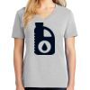 1-Hr Ladies V-Neck T-Shirt Thumbnail