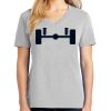 1-Hr Ladies V-Neck T-Shirt Thumbnail