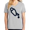 1-Hr Ladies V-Neck T-Shirt Thumbnail