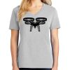 1-Hr Ladies V-Neck T-Shirt Thumbnail