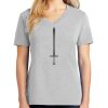 1-Hr Ladies V-Neck T-Shirt Thumbnail