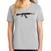 1-Hr Ladies V-Neck T-Shirt Thumbnail