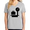 1-Hr Ladies V-Neck T-Shirt Thumbnail