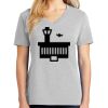 1-Hr Ladies V-Neck T-Shirt Thumbnail
