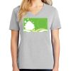 1-Hr Ladies V-Neck T-Shirt Thumbnail