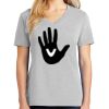 1-Hr Ladies V-Neck T-Shirt Thumbnail
