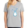 1-Hr Ladies V-Neck T-Shirt Thumbnail