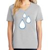 1-Hr Ladies V-Neck T-Shirt Thumbnail
