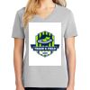 1-Hr Ladies V-Neck T-Shirt Thumbnail