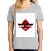 1-Hr Ladies V-Neck T-Shirt Thumbnail