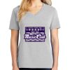 1-Hr Ladies V-Neck T-Shirt Thumbnail