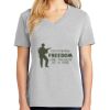 1-Hr Ladies V-Neck T-Shirt Thumbnail