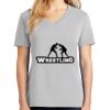 1-Hr Ladies V-Neck T-Shirt Thumbnail