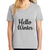 1-Hr Ladies V-Neck T-Shirt Thumbnail