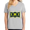 1-Hr Ladies V-Neck T-Shirt Thumbnail