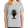 1-Hr Ladies V-Neck T-Shirt Thumbnail