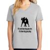 1-Hr Ladies V-Neck T-Shirt Thumbnail