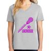1-Hr Ladies V-Neck T-Shirt Thumbnail