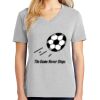 1-Hr Ladies V-Neck T-Shirt Thumbnail
