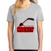 1-Hr Ladies V-Neck T-Shirt Thumbnail