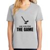 1-Hr Ladies V-Neck T-Shirt Thumbnail