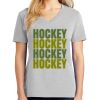 1-Hr Ladies V-Neck T-Shirt Thumbnail