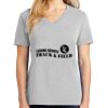 1-Hr Ladies V-Neck T-Shirt Thumbnail