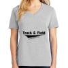 1-Hr Ladies V-Neck T-Shirt Thumbnail