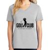 1-Hr Ladies V-Neck T-Shirt Thumbnail