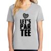1-Hr Ladies V-Neck T-Shirt Thumbnail