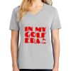 1-Hr Ladies V-Neck T-Shirt Thumbnail