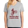 1-Hr Ladies V-Neck T-Shirt Thumbnail