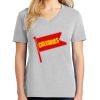 1-Hr Ladies V-Neck T-Shirt Thumbnail