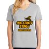 1-Hr Ladies V-Neck T-Shirt Thumbnail