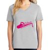 1-Hr Ladies V-Neck T-Shirt Thumbnail